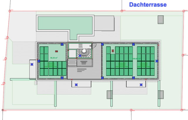 Top 7 Neubauwohnung mit Tiefgarage, Balkon und Dachterrasse