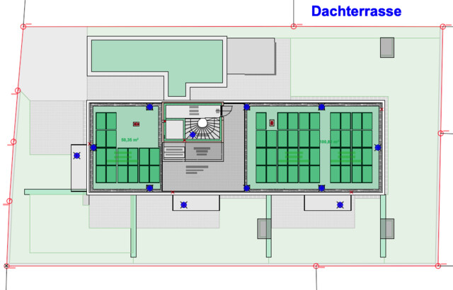 Top 8 Neubauwohnung mit Tiefgarage, Balkon und Dachterrasse