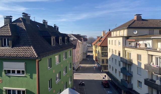 Helle und ruhige Dachgeschoss-Maisonette in der Innenstadt von Bregenz