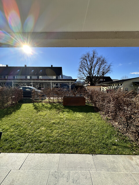 Moderne 2-Zimmer Neubau-Gartenwohnung mit Terrasse und Privatgarten