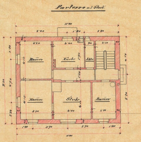 traditionelles Wohn- u. Geschäftshaus