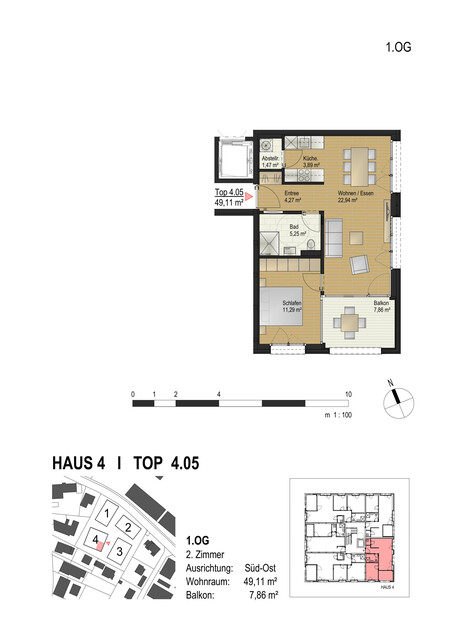 Attraktive 2-Zimmerwohnung am CAMPUS | Dornbirn