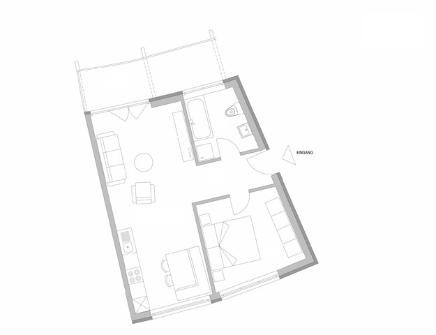 2-Zi-Wohnung am Funkenbühel zu verkaufen!