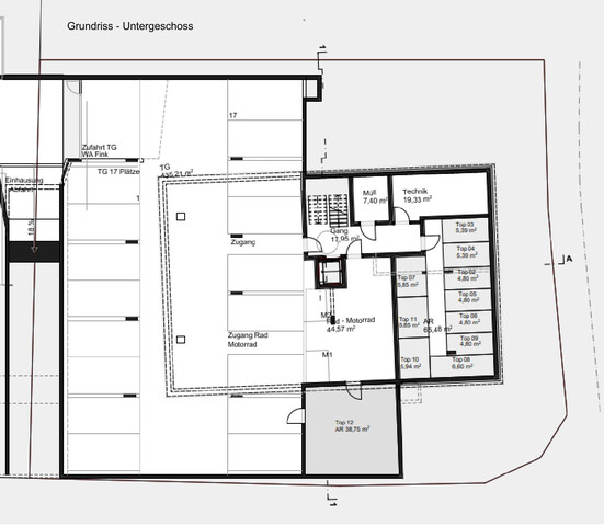 NEUBAU - 3 Zimmer Terrassenwohnung im Zentrum von Andelsbuch/Bregenzerwald