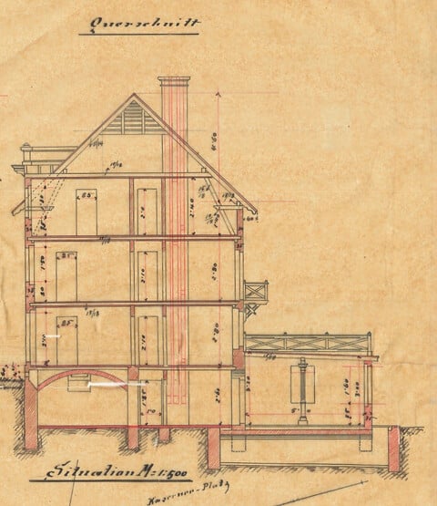 traditionelles Wohn- u. Geschäftshaus