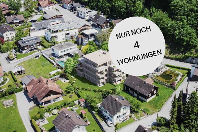 Heute eine 4-Zimmer-Wohnung mit Garten und nach Auszug der Kinder eine 3-Zimmer-Wohnung