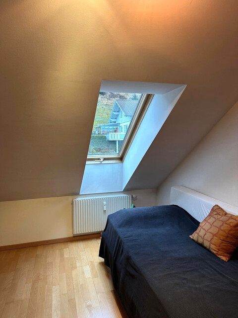 Schöne 4 Zimmer DG Wohnung mit Südseite Balkon zu vermieten!