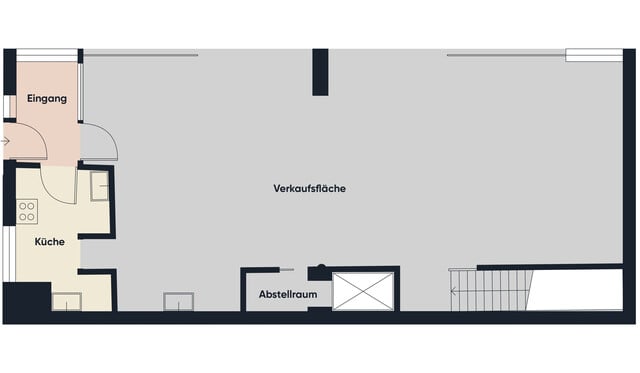 Attraktives Geschäftslokal in
hoch frequentierter Lage