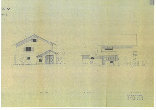 Einfamilienhaus mit Garten, Balkon und Bergblick in Bludenz zu vermieten