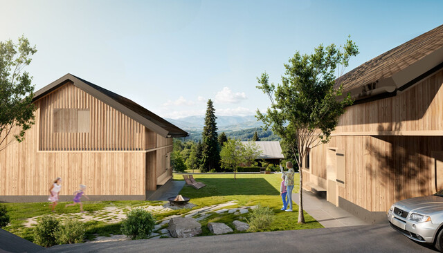 NEU - Feriendomizil aus Vollholz, Ferienchalets in Bazora, Vorarlberg MIT FERIENWIDMUNG