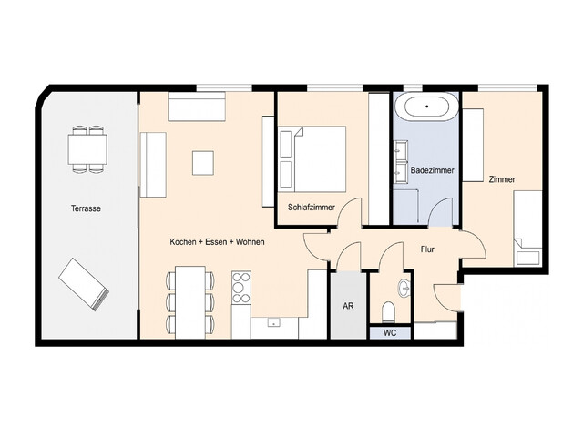 Seeblick-Investment: Exklusive Wohnung in erstklassiger Lage - Kauf mit Wohnrecht