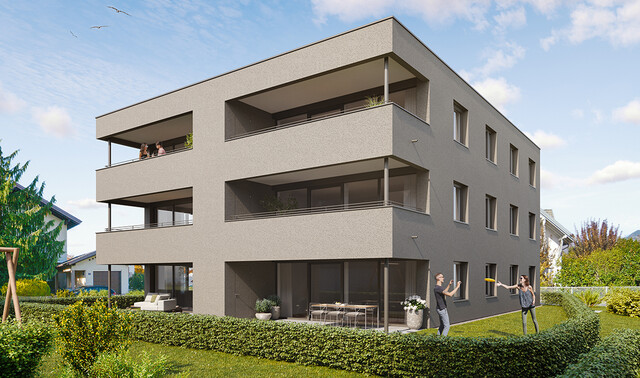 3-Zimmer-Gartenwohnung mit Südausrichtung in Rankweil 