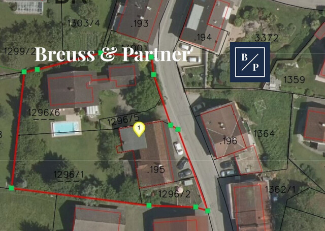 Attraktives bebautes Grundstück  in Bestlage von Wolfurt zu verkaufen