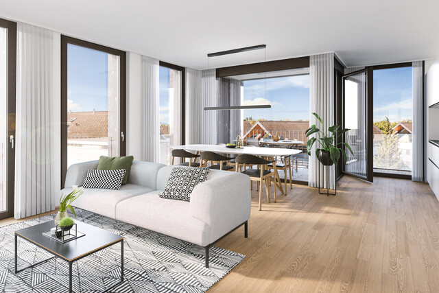 LÖWE + CO / 3-Zimmer-Terrassenwohnung Top 2