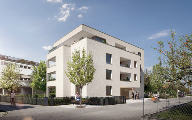 Wohnen in Ruhelage im Ortskern - Erstbezug! Kleinwohnanlage Raiffeisenstraße 3