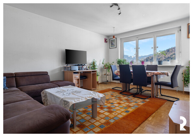 4-ZIMMER-WOHNUNG IN GISINGEN – 93 M² MIT LOGGIA UND EIGENER GARAGE