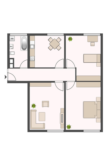 3-Zimmerwohnung mit viel Potential im Zentrum von Rankweil
