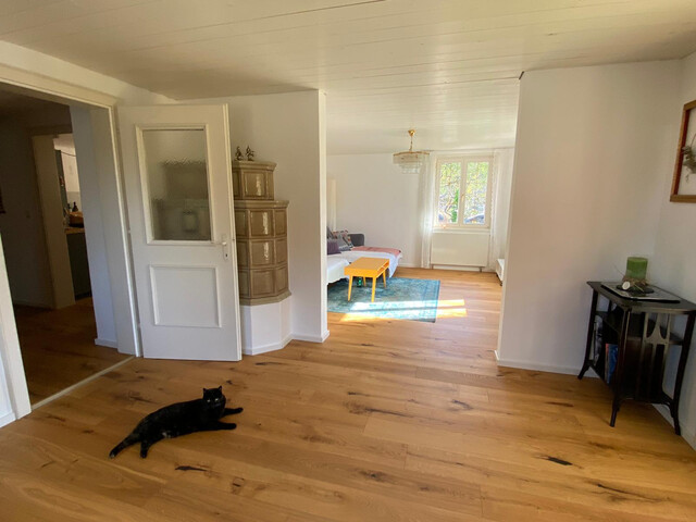Schöne Wohnung/halbes Haus in schönem Wohngebiet 
