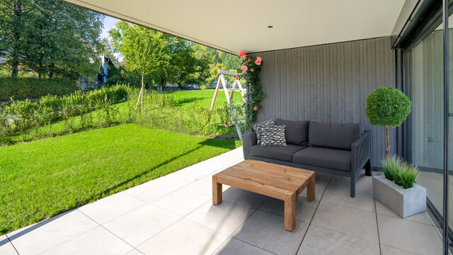 Langen bei Bregenz | Helle Neubauwohnung mit Terrasse und Garten