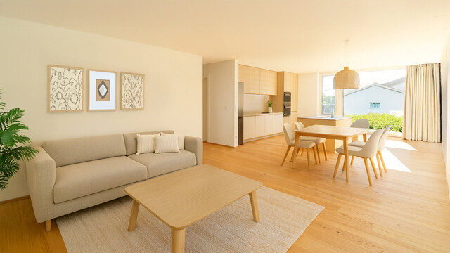 Langen bei Bregenz | Helle Neubauwohnung mit Terrasse und Garten