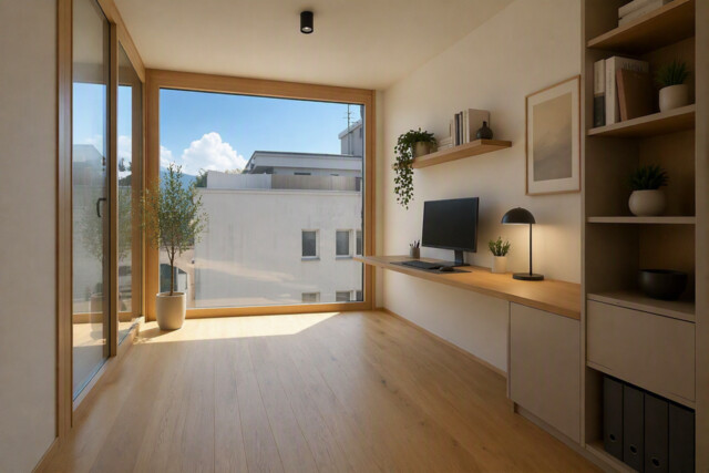 Erstbezug: helle 3-Zimmerwohnung im Zentrum von Dornbirn - mit Blick auf den Karren