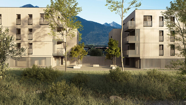 Besonderes Wohnen am Schwarzbach: NEUBAU 2027 / 2028 - 2 Zimmer Wohnung