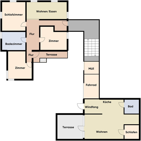Mehrgenerationenhaus mit vier komfortablen Wohnungen