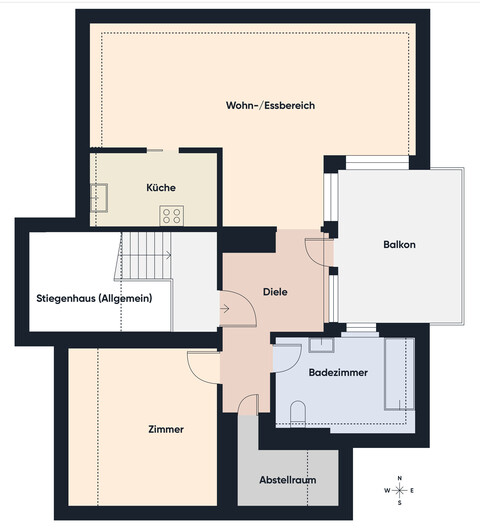 Ideale Starterwohnung in Rankweil - hell, geräumig und ruhig
