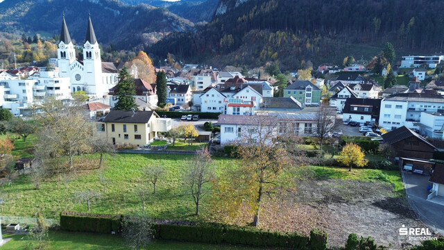 Grundstück in zentraler Lage in Götzis