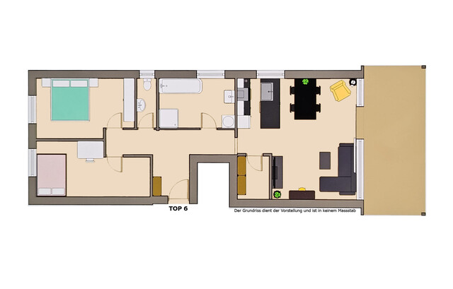 3-Zimmerwohnung inkl. TG-Platz in zentraler Lage