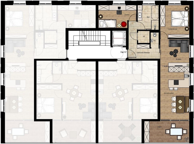 Wohnen mit Ausblick - neuwertige 3-Zimmer Wohnung! Top 12