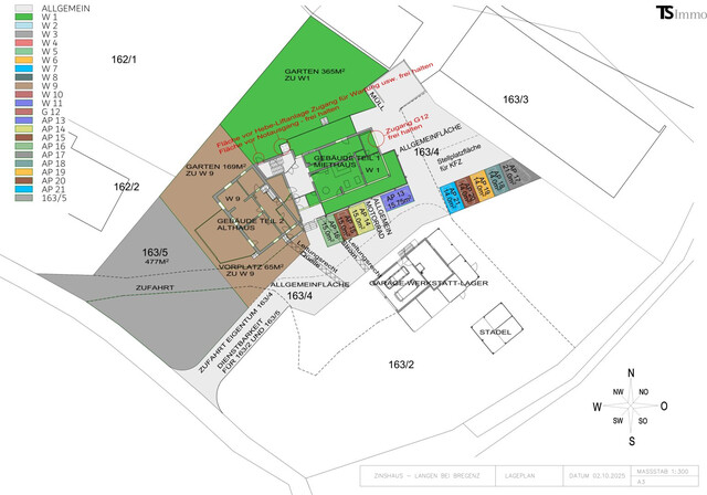 Bregenz: Langen bei Bregenz: charmante 1-Zimmer-Wohnung ca. 28 m2, Balkon ca. 4,60 m2 - TOP 5