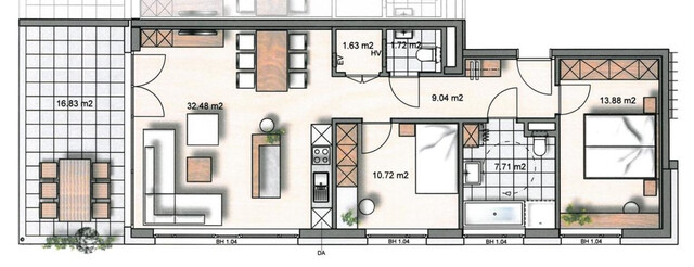 Helle 3-Zimmer-Terrassenwohnung in Rankweil zu vermieten