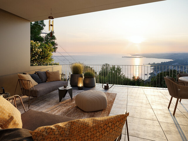 Seltene Gelegenheit: Ganze Etage mit traumhaftem Bodenseeblick in Lochau