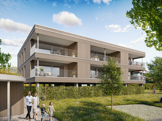 2-Zimmer-Terrassenwohnung in ruhiger Lage in Schwarzach - W1-02