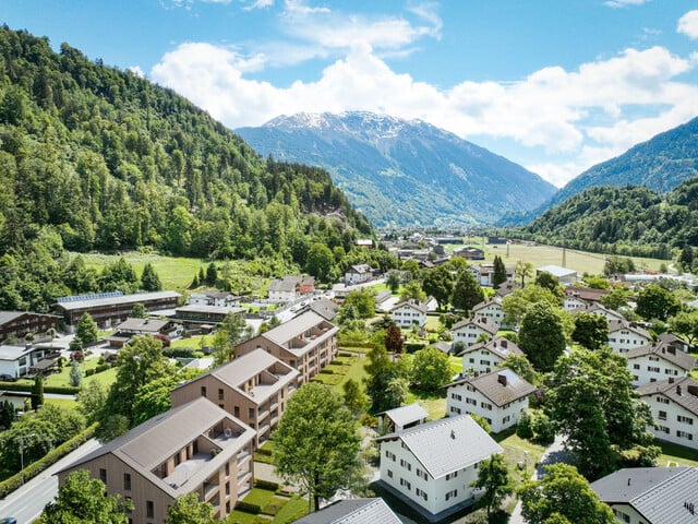 ATTRAKTIVE 3 ZIMMER-NEUBAUWOHNUNG IN SCHRUNS