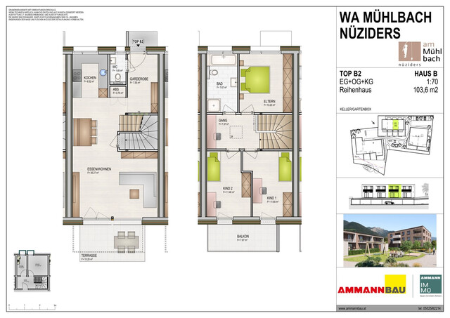 WA Mühlbach TOP B2 Reihenhaus