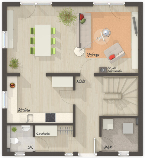 Neues Einfamilienhaus inkl. Grundstück in Feldkirch-Göfis € 724.500,00 plus WBF!