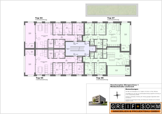 Top 6 | Morgenlicht und Raum für Ideen | 3 Zimmer-Terrassenwohnung
