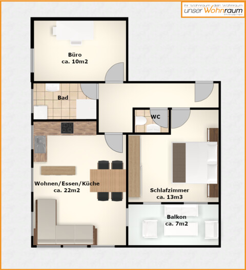 Gepflegte 3-Zi-Wohnung im Zentrum von Wolfurt