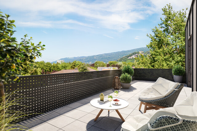 Lauterach bei Bregenz: 4 Zimmer Gartenwohnung im Klosterquartier