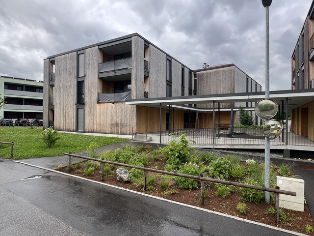 Moderne 2-Zimmer-Terrassenwohnung in Neubau mit Garagenplatz