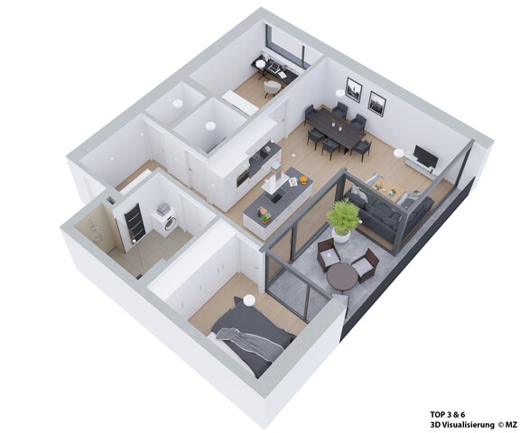 PROVISIONSFREI: 3-Zimmer-Wohnung in Höchst zu vermieten. Top moderner Neubau mit Loggia, Kochinsel und raumhoher Verglasung!