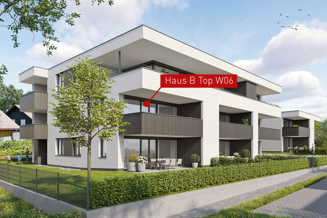 3-Zimmer-Wohnung im Haus B (B06) Sulz - Kreuzgasse