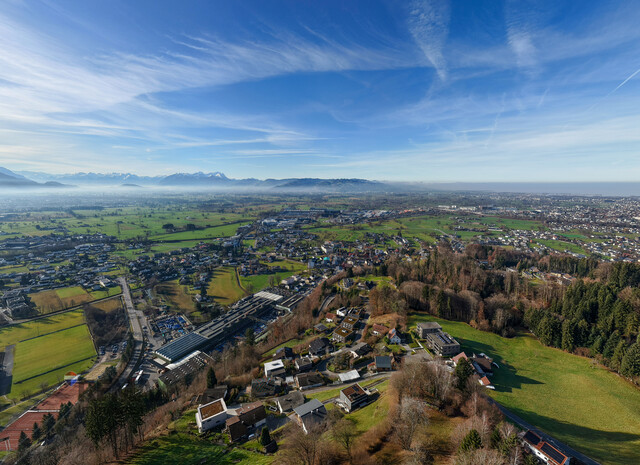 Wolfurt Rickenbach - Grundstück in sonniger Bestlage