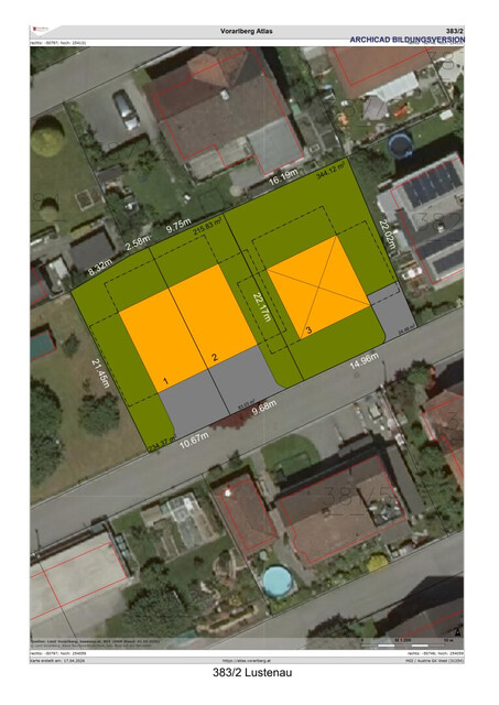 Neubau in Lustenau Elisabethstraße – Individuell planbarer Grundriss & schlüsselfertig