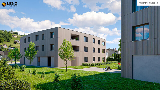 3-Zi-Dachgeschosswohnung TOP 9 in Muntlix, Hauptstraße 31+33