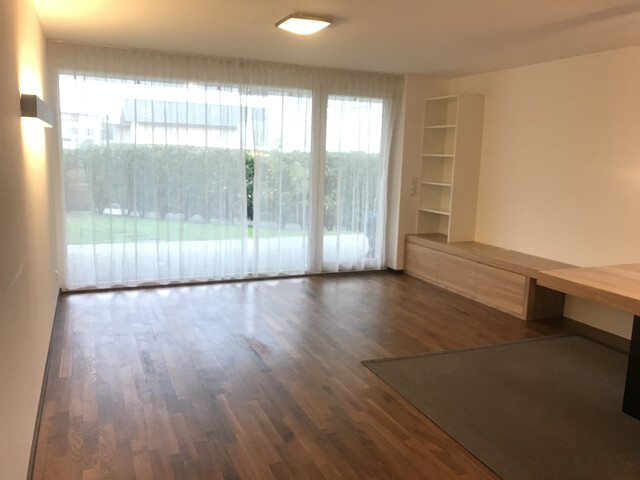 Klug durchdachte  3 Zimmerwohnung mit Garten in Seenähe