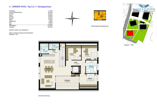 Penthouse in Hohenweiler - Neubau!