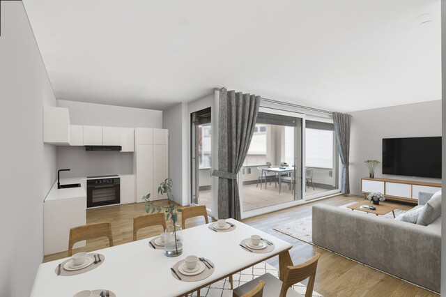 Spitzenlage - zentrumsnahe & ruhige Terrassenwohnung - Top 6 - Bezugsbereit - Jetzt Nebenkosten sparen